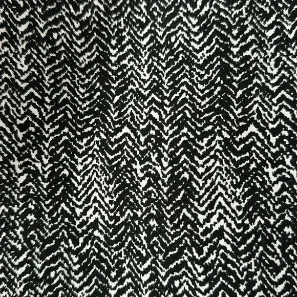89th & Madison Black and White Print Pull On Pants Size S - Picture 4 of 8